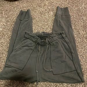 Grey Abercrombie and Fitch joggers